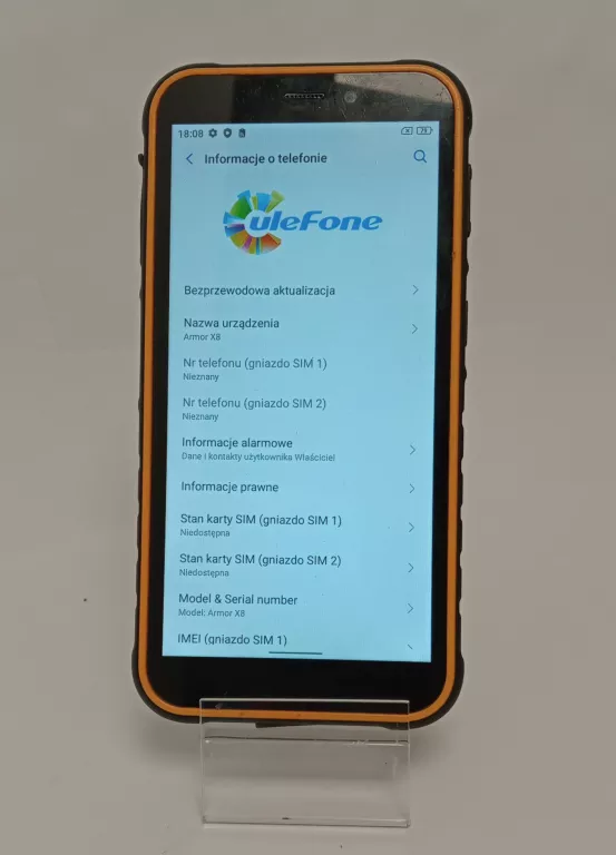 TELEFON ULEFONE ARMOR X8 4 GB/64 GB