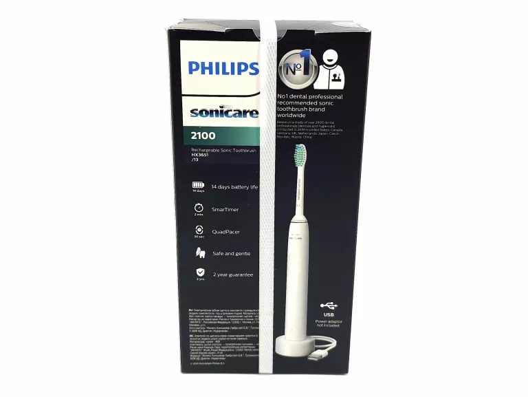 SZCZOTECZKA ELEKTRYCZNA SONICZNA PHILIPS SONICARE 2100