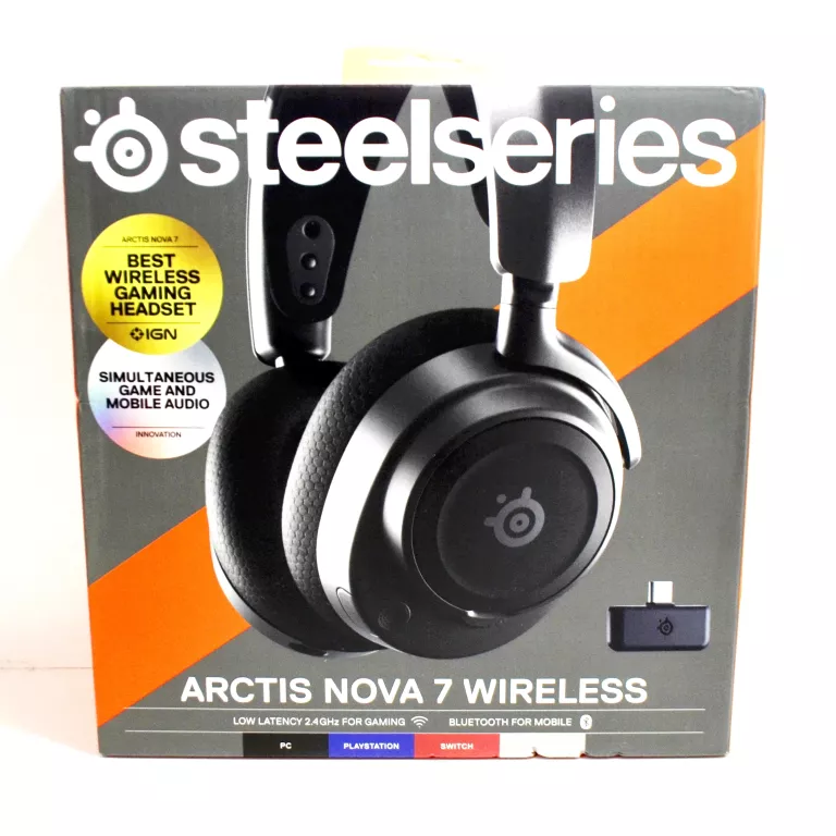 SŁUCHAWKI STEELSERIES ARCTIS NOVA 7 WIRELESS