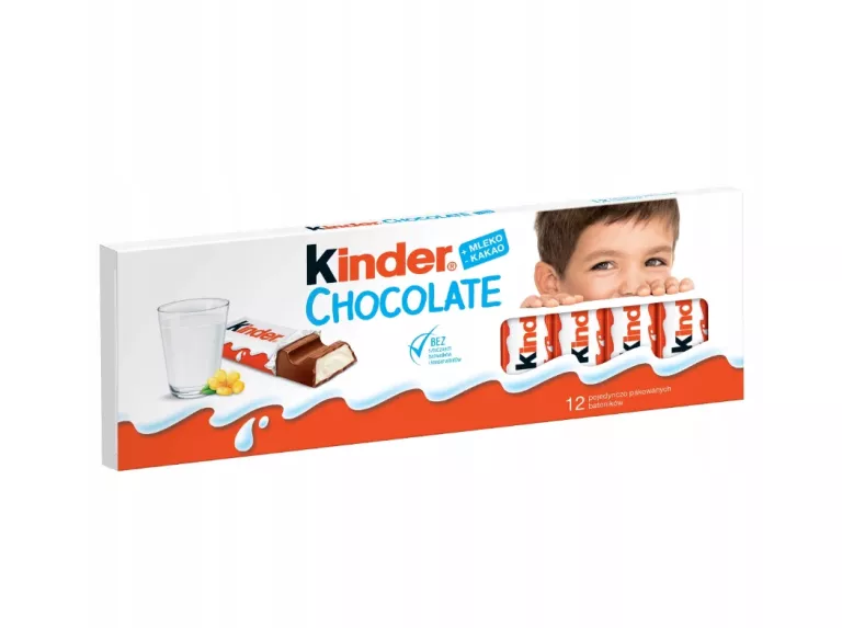 CZEKOLADKI KINDER CHOCOLATE 150G 4008400203829