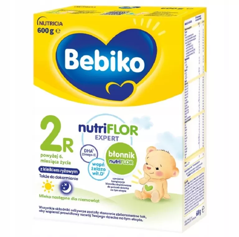 BEBIKO 2R MLEKO POWYŻEJ 6. MIESIĄCA ŻYCIA 600 G