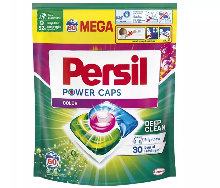 PERSIL POWER CAPS COLOR KAPSUŁKI DO PRANIA 60 SZT 9000101804294