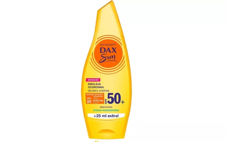 DAX SUN EMULSJA OCHRONNA DLA SKÓRY WRAŻLIWEJ SPF50+ 175ML