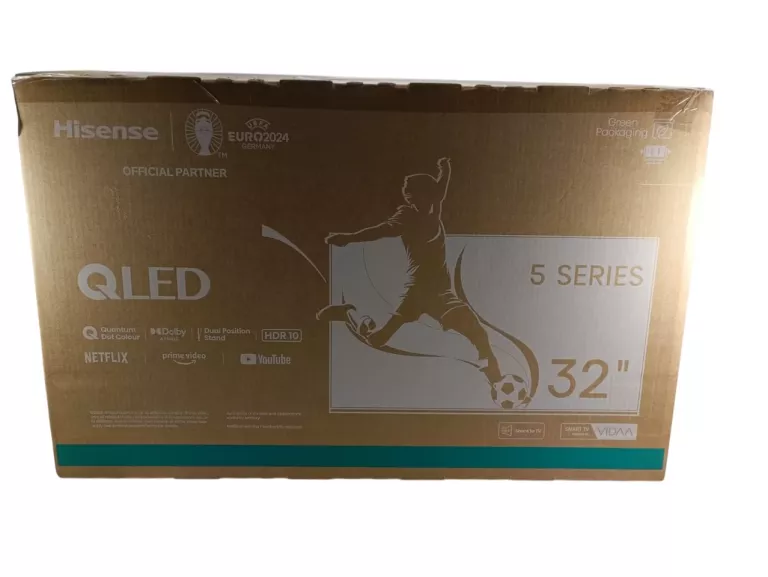 TELEWIZOR HISENSE 32A5NQ 32" QLED FULL HD DOLBY ATMOS VIDAA