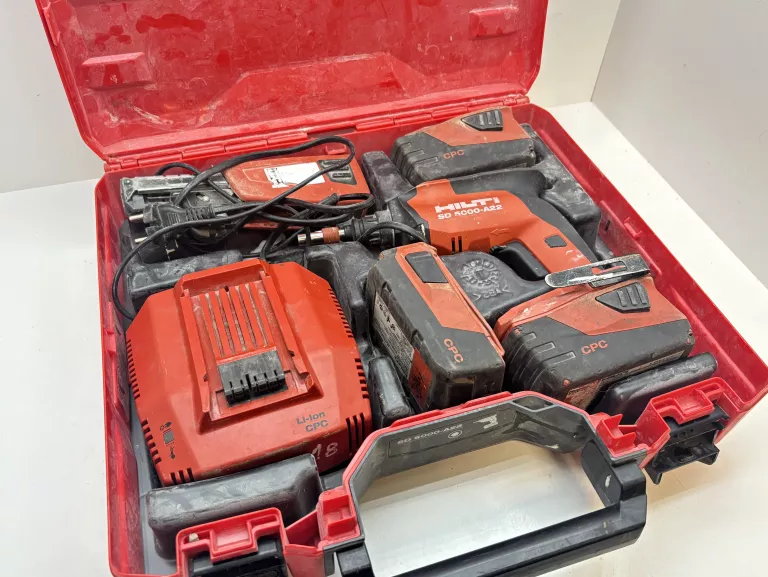 WKRĘTARKA DO PŁYT GIPSOWYCH HILTI SD 5000-A22 + 3 AKU + ŁAD