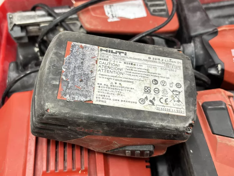 WKRĘTARKA DO PŁYT GIPSOWYCH HILTI SD 5000-A22 + 3 AKU + ŁAD