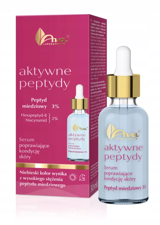 AVA AKTYWNE PEPTYDY SERUM POPRAWIAJĄCE KONDYCJĘ SKÓRY