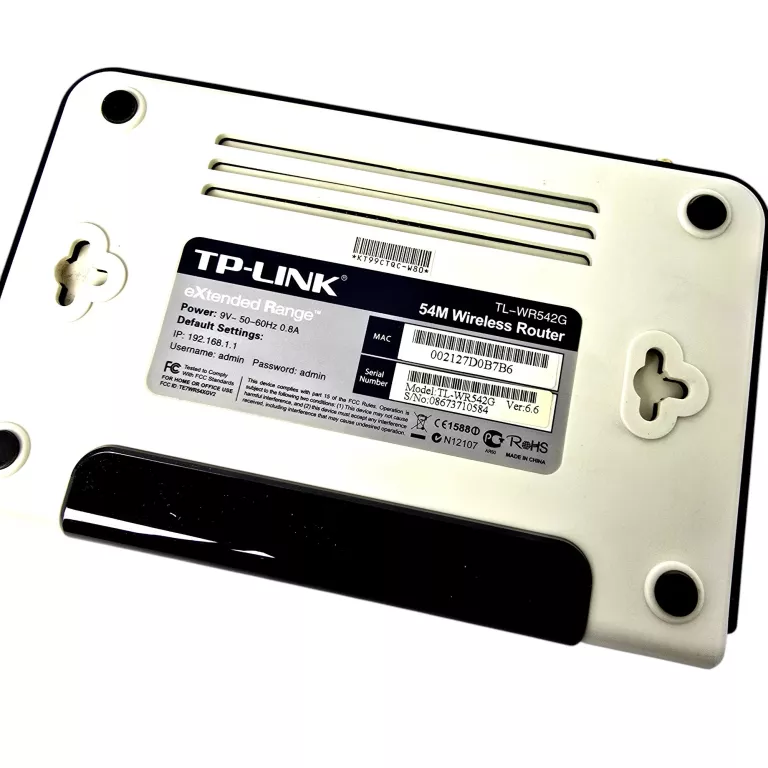 ROUTER TP-LINK 54M TL-WR541G/TL-WR542G