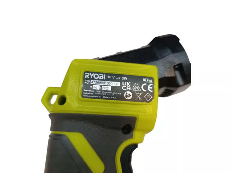 RYOBI RLF18-0 LATARKA BŁYSKOWA 18V LED 280LM LAMPA