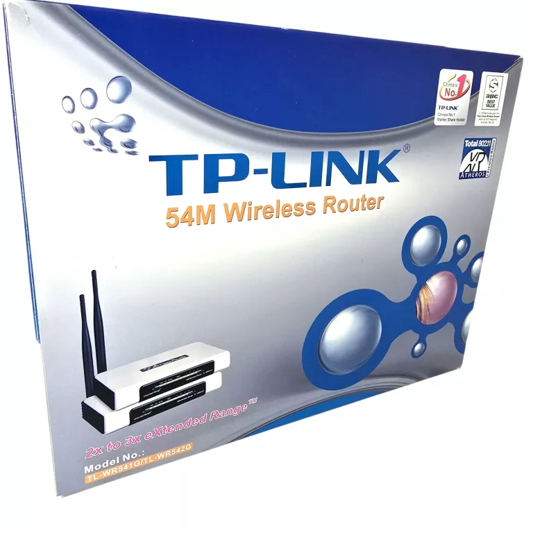 ROUTER TP-LINK 54M TL-WR541G/TL-WR542G