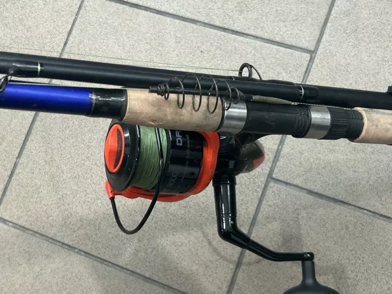 WĘDKA MIRACLE FISH 330 + KOŁOWROTEK DREAD CAT 8000 + PODBIERAK JAXON
