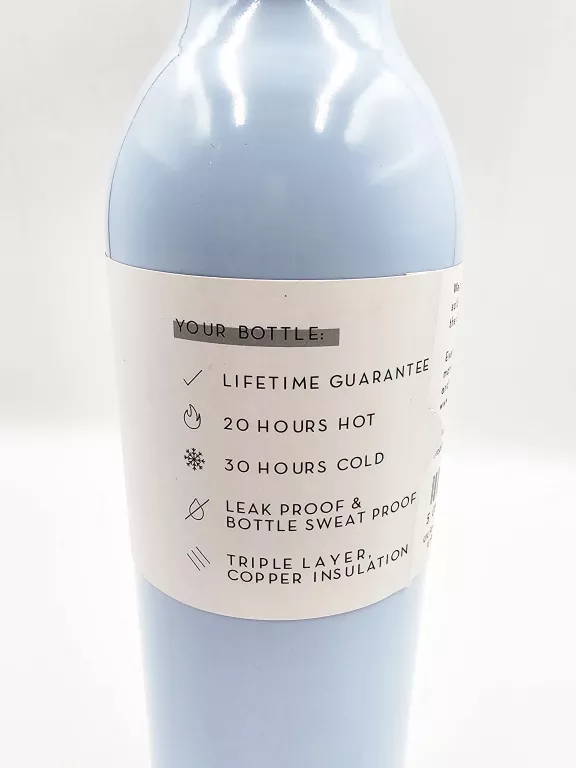 BUTELKA TERMICZNA ROOT 7 / DUCK EGG BLUE / BŁĘKITNA / 500ML