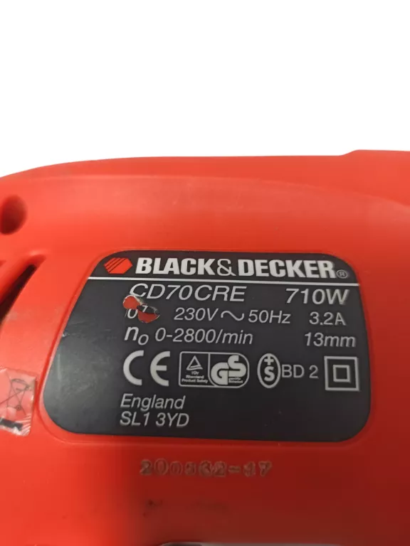 WIERTARKA BLACK DECKER CD70CRE