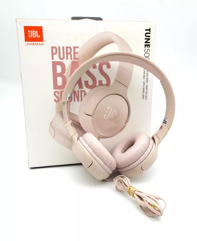 SŁUCHAWKI JBL TUNE 500 KOMPLET