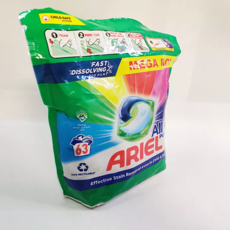 ARIEL ALL-IN-1 PODS KAPSUŁKI Z PŁYNEM DO PRANIA 63SZT