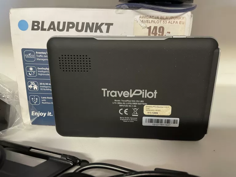 NAWIGACJA BLAUPUNKT TRAVELPILOT 53 ALFA EU LMU
