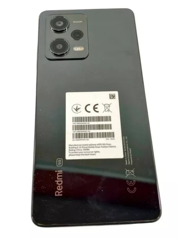 PIĘKNY SMARTFON XIAOMI REDMI NOTE 12 PRO 5G 6/128GB 6.67" BEZ BLOKAD !!!