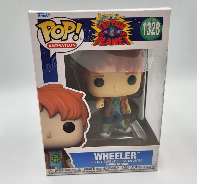 FUNKO POP CAPTAIN PLANET AND THE PLANETEERS 1328 WHEELER