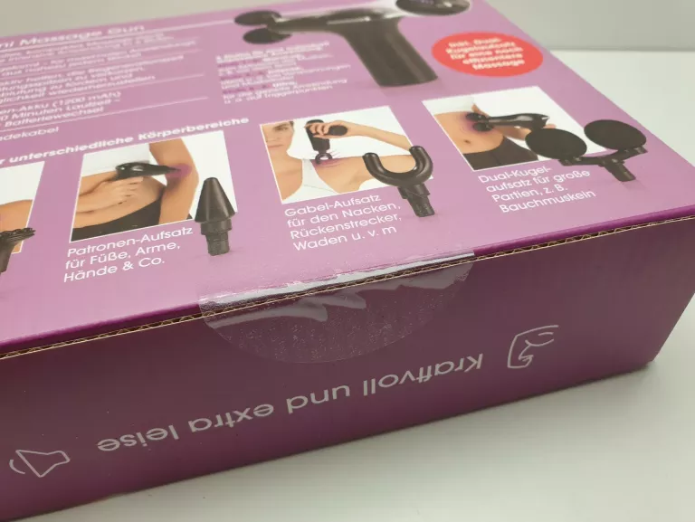 MASAŻER VITALMAXX MINI MASSAGE GUN KOMPLET