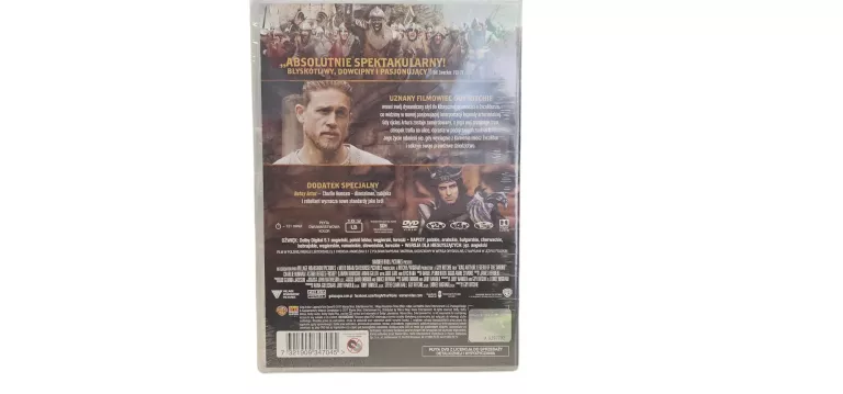 FILM NA DVD KRÓL ARTUR FOLIA