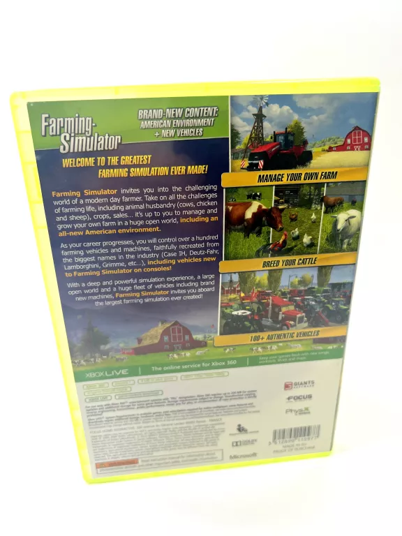 FARMING SIMULATOR 2013 MICROSOFT XBOX 360