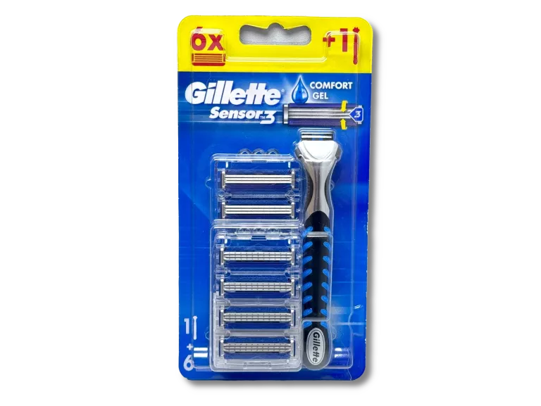 MASZYNKA GILLETTE SENSOR 3 6+1