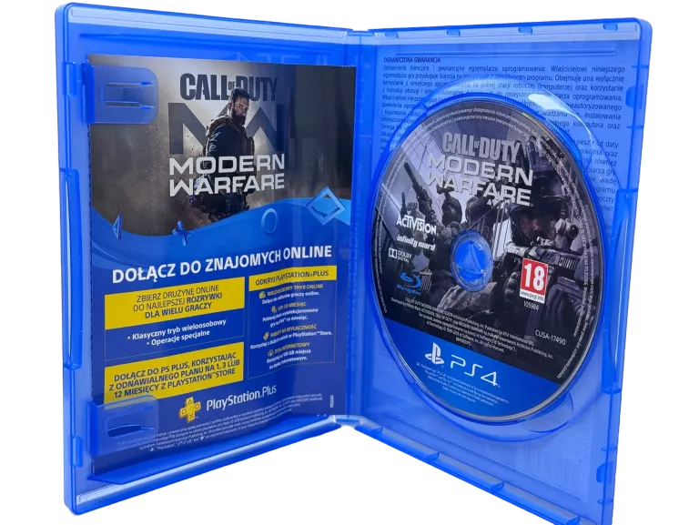 GRA NA PS4 CALL OF DUTY MODERN WARFARE