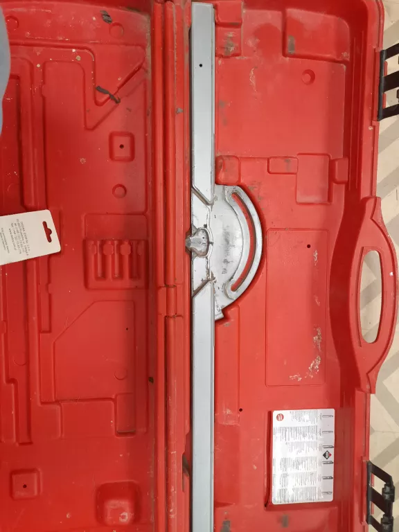 RĘCZNA PRZECINARKA DO GLAZURY RUBI TR-600-S + WALIZKA