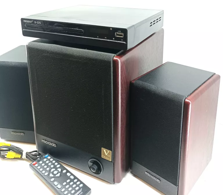 GŁOŚNIKI KOMPUTEROWE MICROLAB FC-330 ZESTAW 2.1
