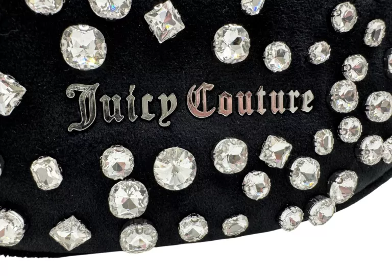 SUPER!! WELUROWA TOREBKA JUICY COUTURE BIJXT5311WYZ CZARNA JAK NOWA!!