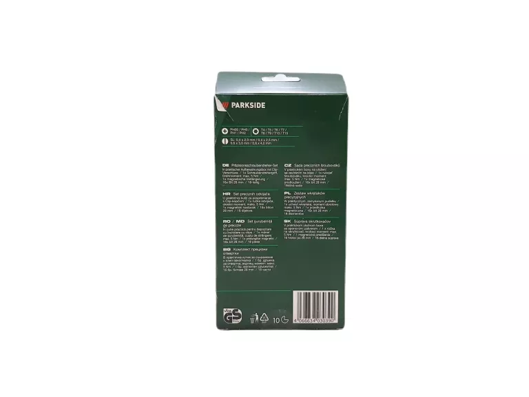PARKSIDE PRECISION SCREWDRIVER SET 18 ELEMENTÓW