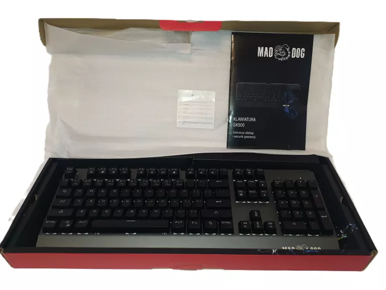 KLAWIATURA MECHANICZNA MAD DOG GK900