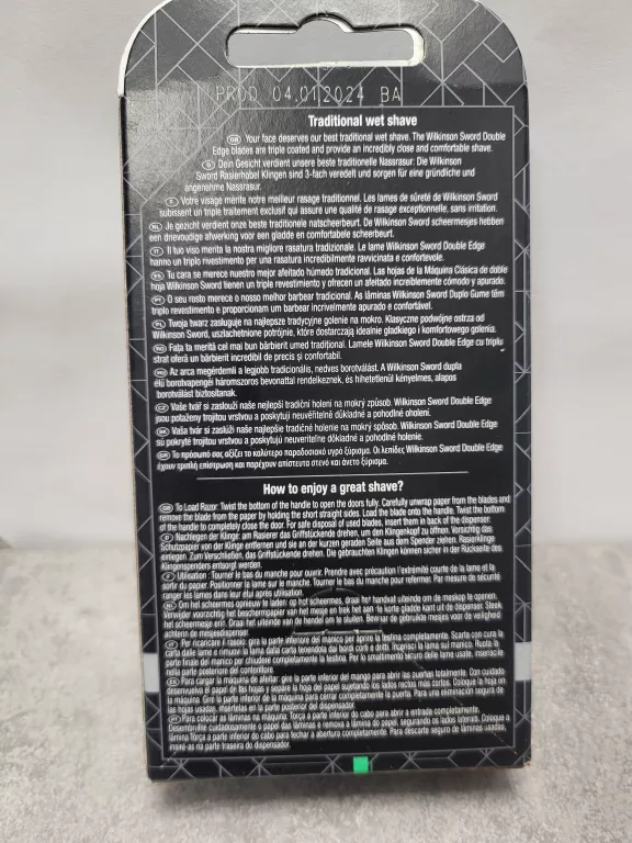 MASZYNKA NA ŻYLETKI WILKINSON PREMIUM + 5X ŻYLETKI