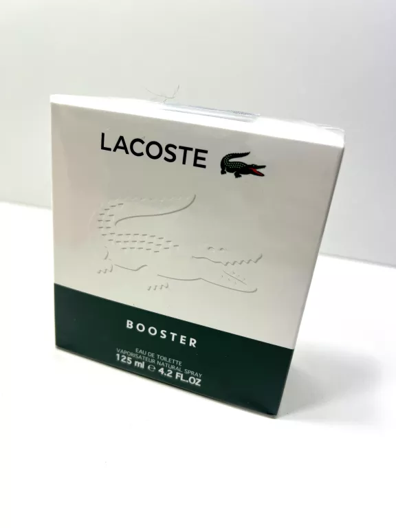 LACOSTE BOOSTER WODA TOALETOWA SPRAY 125ML / FOLIA