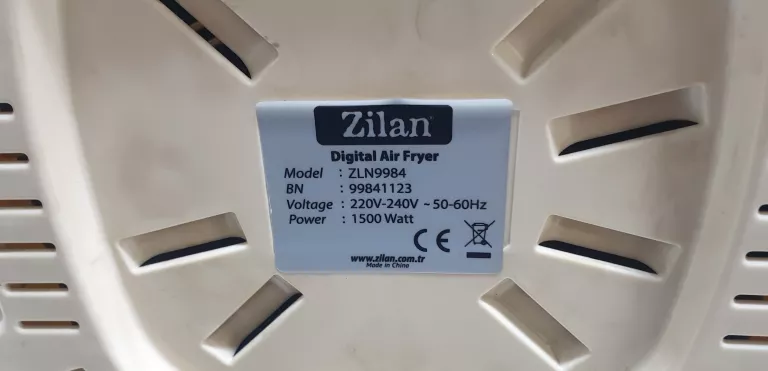 FRYTKOWNICA Z OKNEM PODGLĄDOWYM AIR FRYER ZILAN ZLN 9984