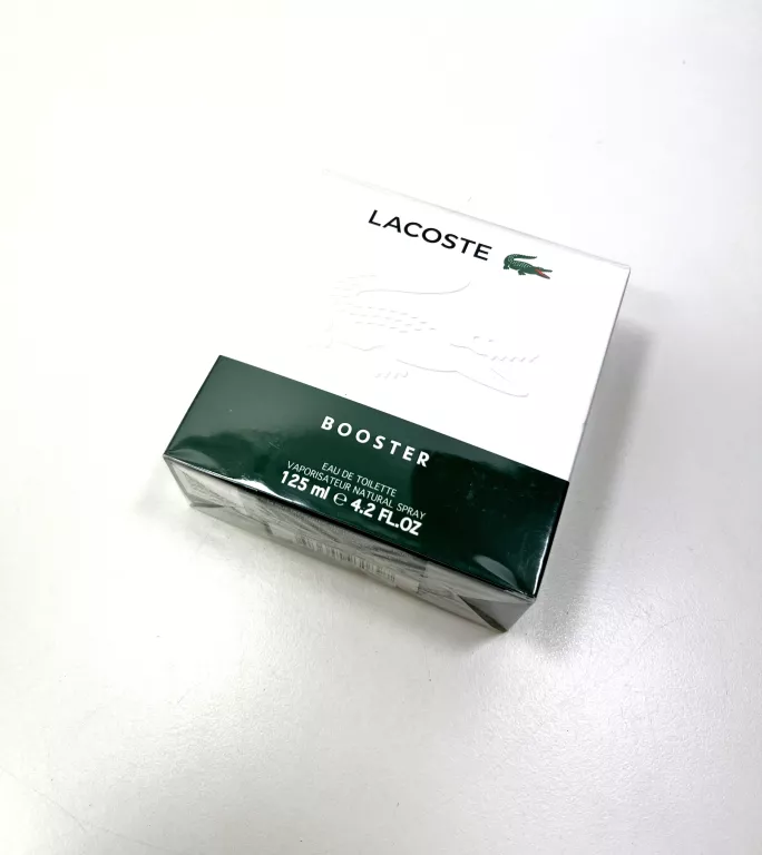 LACOSTE BOOSTER WODA TOALETOWA SPRAY 125ML / FOLIA