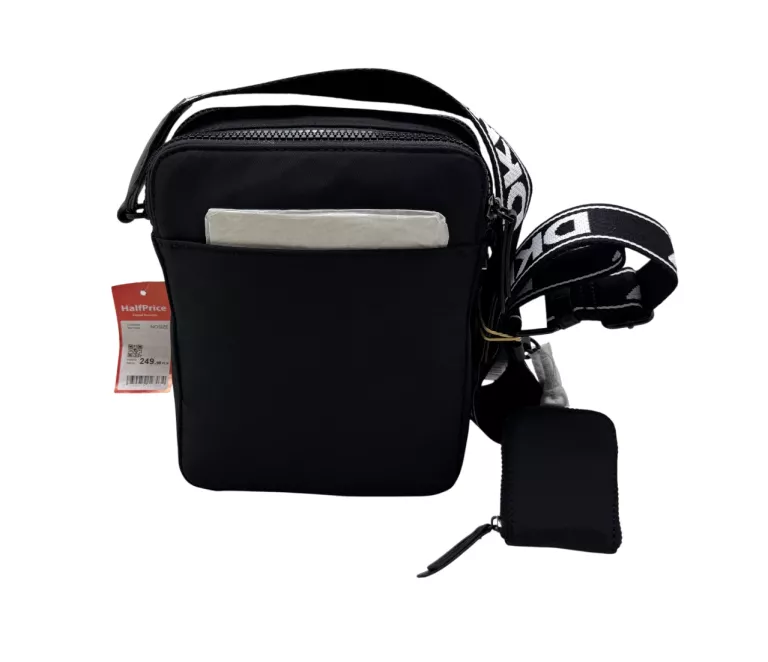 TOREBKA SASZETKA CROSSBODY DKNY CZARNA Z ŁAŃCUSZKIEM JAK NOWA!!