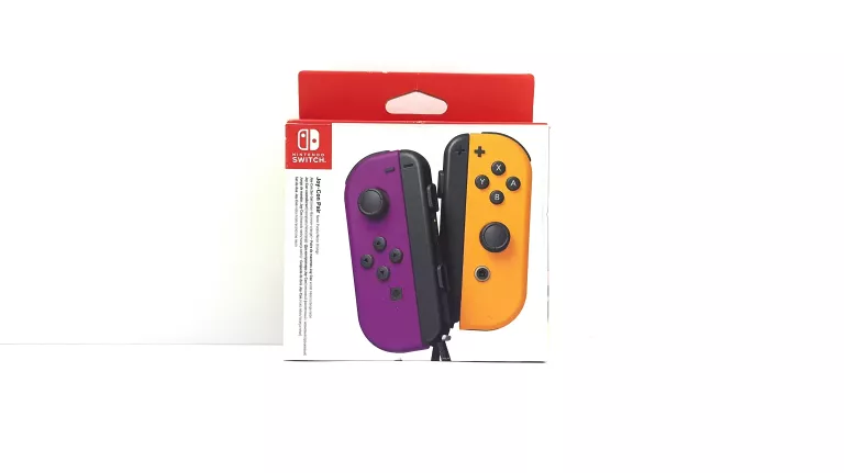 KONTROLERY JOY-CON PAIR DO NINTENDO SWITCH + UCHWYT POWERA MARIO