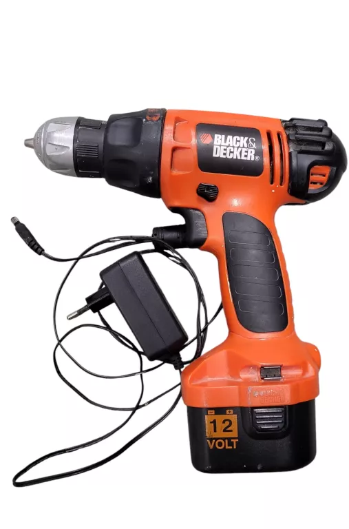 WKRĘTARKA BLACK&DECKER CD12C USZK + AKU I ŁAD