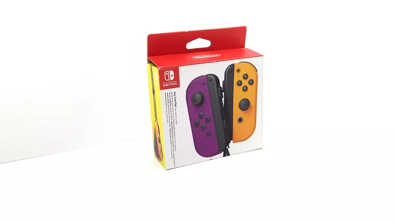 KONTROLERY JOY-CON PAIR DO NINTENDO SWITCH + UCHWYT POWERA MARIO