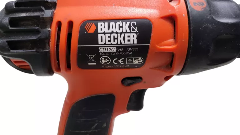WKRĘTARKA BLACK&DECKER CD12C USZK + AKU I ŁAD