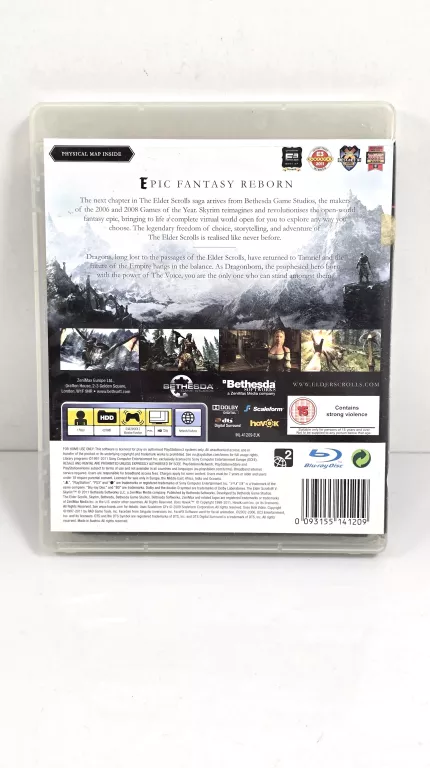 THE ELDER SCROLLS V SKYRIM PS3