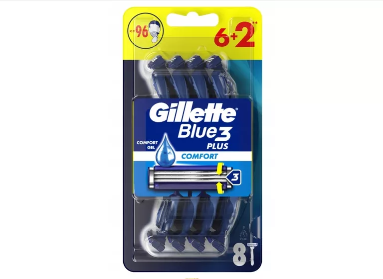 GILLETTE BLUE3 PLUS COMFORT 6SZT