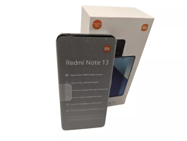 TELEFON XIAOMI REDMI NOTE 13 MIGNIGHT BLACK 6/128