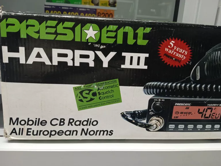 CB RADIO PRESIDENT HARRY III STAN IDEALNY