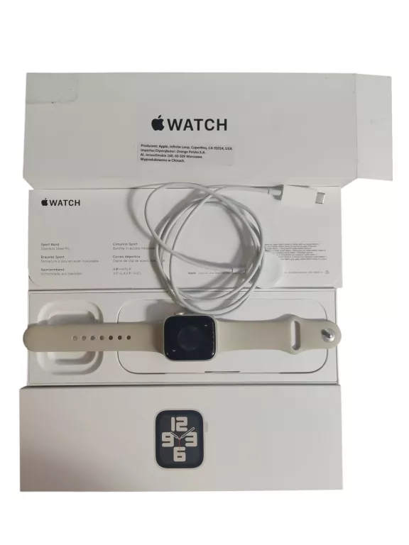 ZEGAREK SMARTWATCH APPLEWATCH SE 2 GEN MRFX3QP/A GPS/CELLUAR