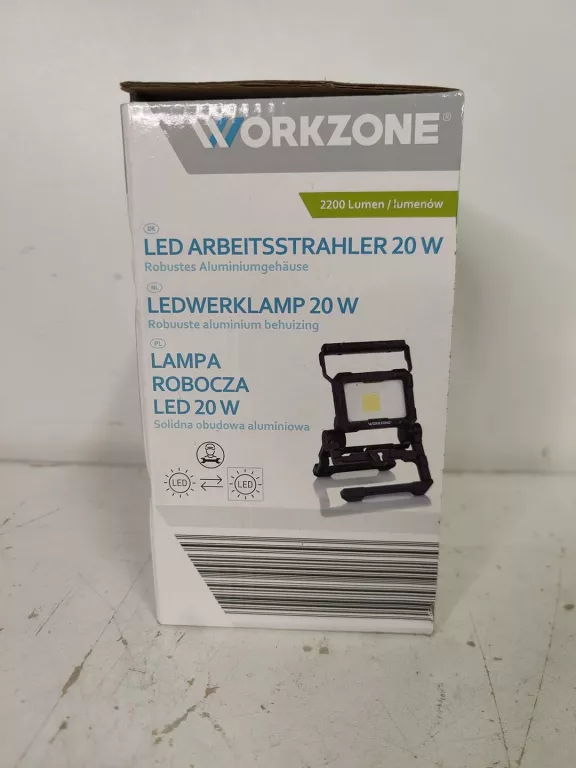 WORKZONE LAMPA ROBOCZA LED 20 W