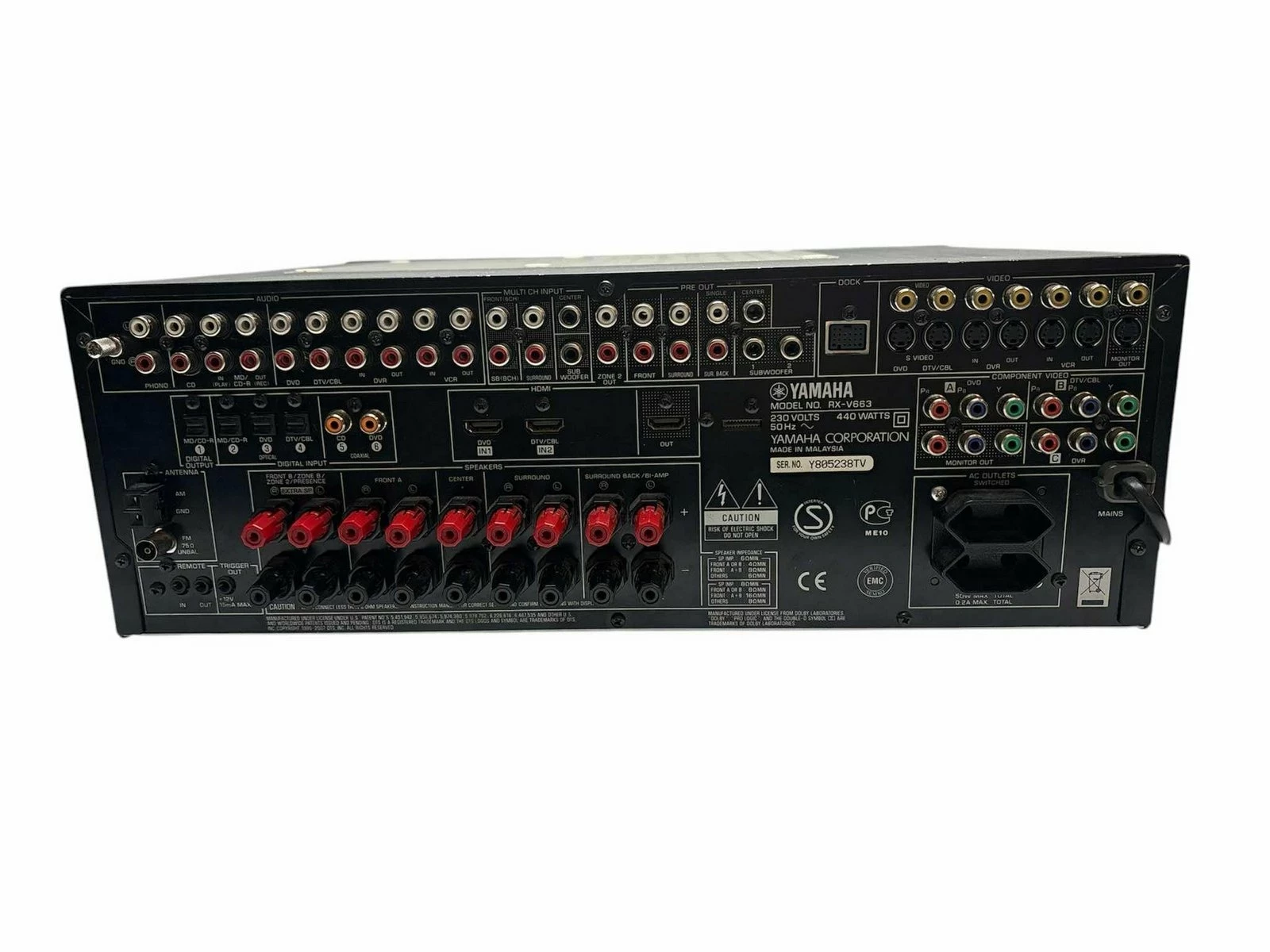 amplituner-yamaha-rx-v663-pilot-w-zestawie-system-dzwieku-208026-235162