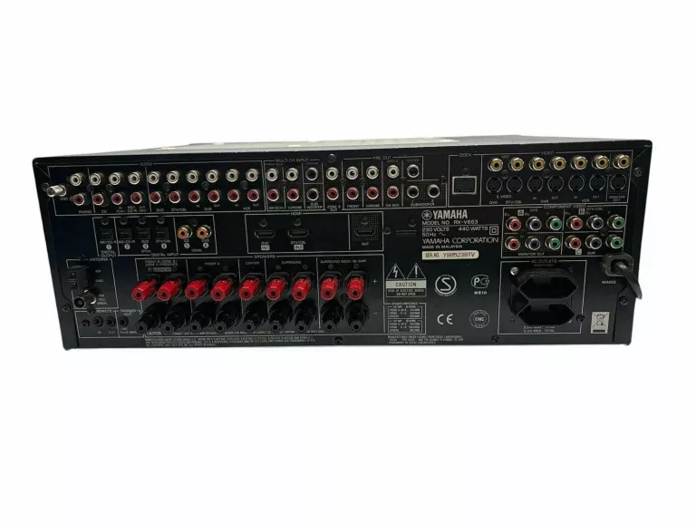 AMPLITUNER YAMAHA RX-V663 - PILOT W ZESTAWIE