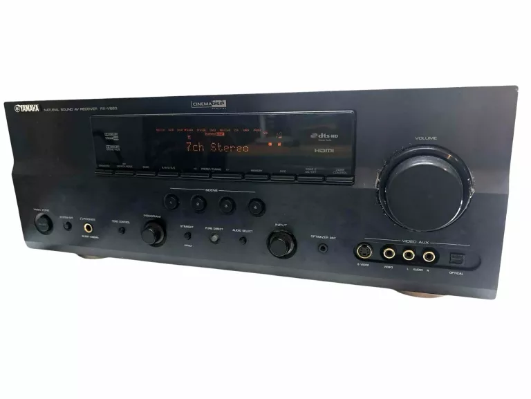 AMPLITUNER YAMAHA RX-V663 - PILOT W ZESTAWIE